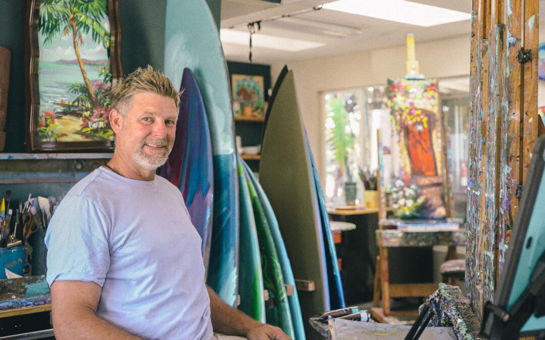 Steve Barton’s Home Studio Tour: 7 Tips for the novice artist from a professional
