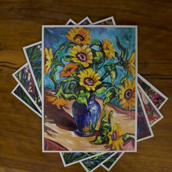 Paper Lithographs - Sunflowers - Image 2