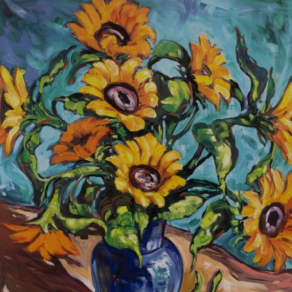 Paper Lithographs - Sunflowers