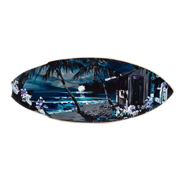 Barton Mini-Surfboard Blue Moon