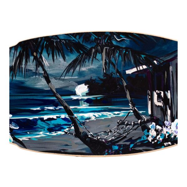 Barton Mini-Surfboard Blue Moon - Image 6