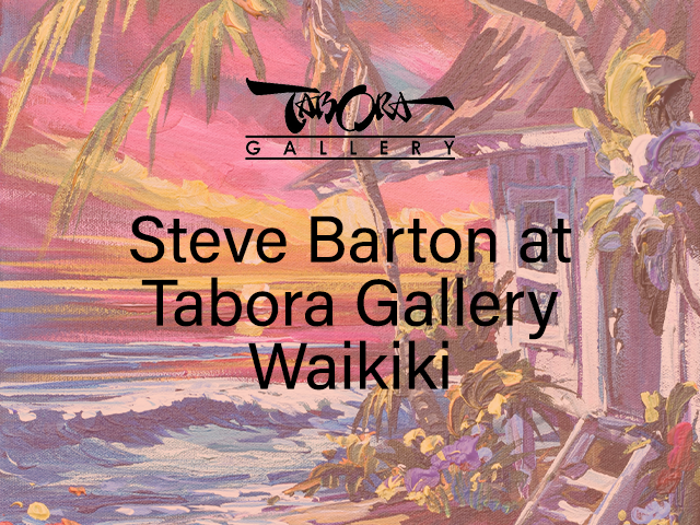 Steve Barton at the International Market Place