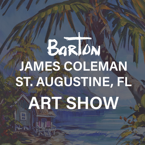 Steve Barton St. Augustine Art Show: James Coleman Gallery