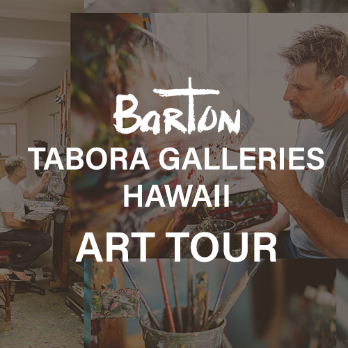 Steve Barton Hawaii Art Tour: Select Tabora Gallery Locations